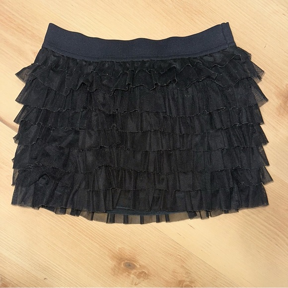 Halloween / Fall T-Shirt Jean Shorts Ruffle Skirt Outfits Size 7/8 - Picture 3 of 5